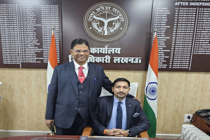 Lucknow New DM  Vishakh G Iyer