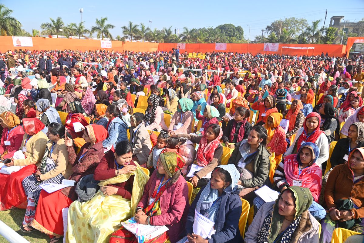 SocialEvent : कोटा में सुपोषित मां अभियान का तीसरा चरण शुरू, 1500 गर्भवतियों को
पोषक किट वितरित