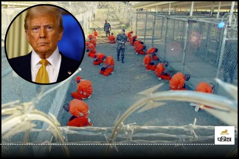 US Guantanamo Bay Detention Camp Donald Trump Detain illegal Migrants