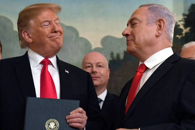 Donald Trump and Netanyahu
