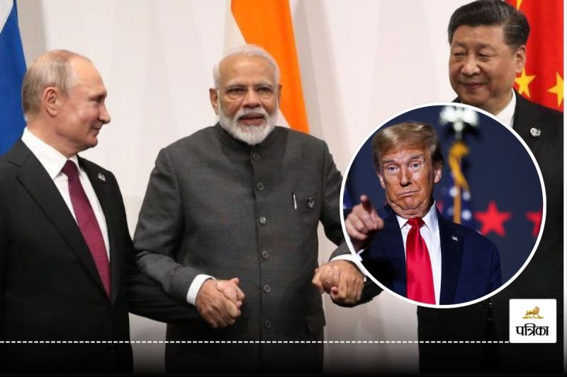 Donald Trump Threaten BRICS Including India China Over Tariff