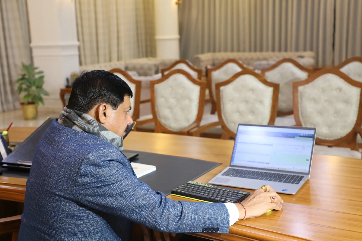 E-office Start in MP