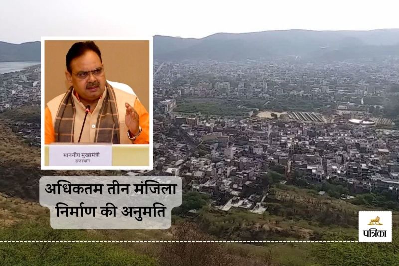 Jaipur Ecological Zone Construction Permission Granted Urban Development Department issued Orders Norms Fixed