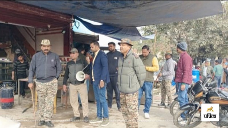 Encroachment removal campaign continues in Moradabad