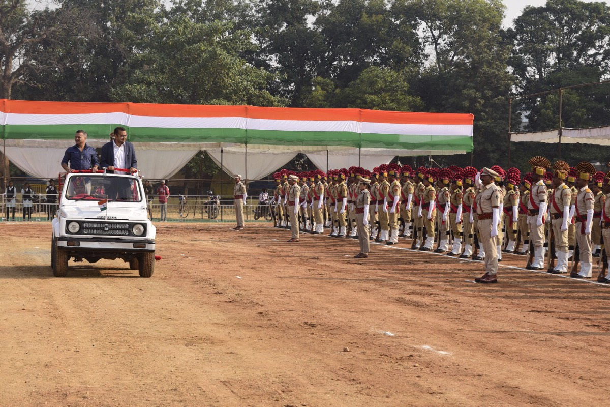 Republic day 2025: अंबिकापुर में सीएम विष्णुदेव करेंगे ध्वजारोहण, गणतंत्र दिवस
समारोह का हुआ फाइनल रिहर्सल