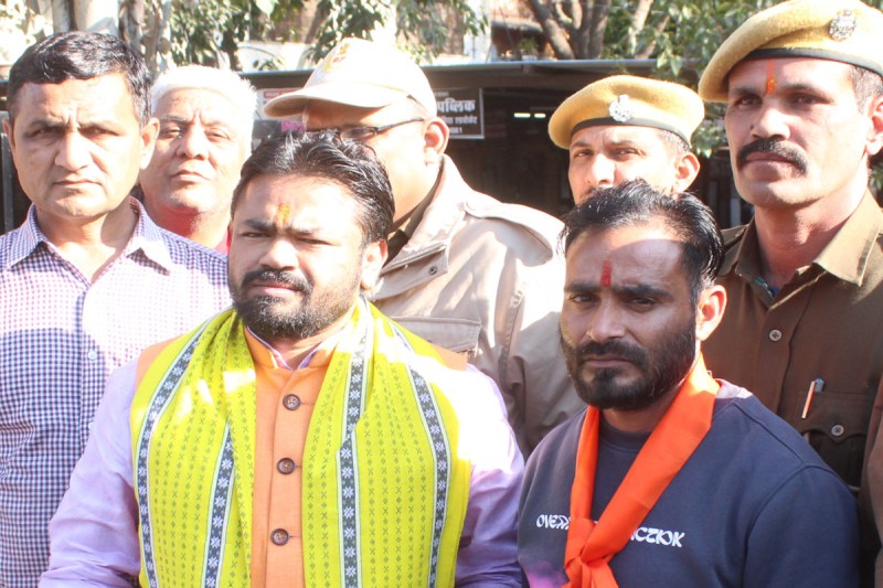 Firing on Vishnu Gupta