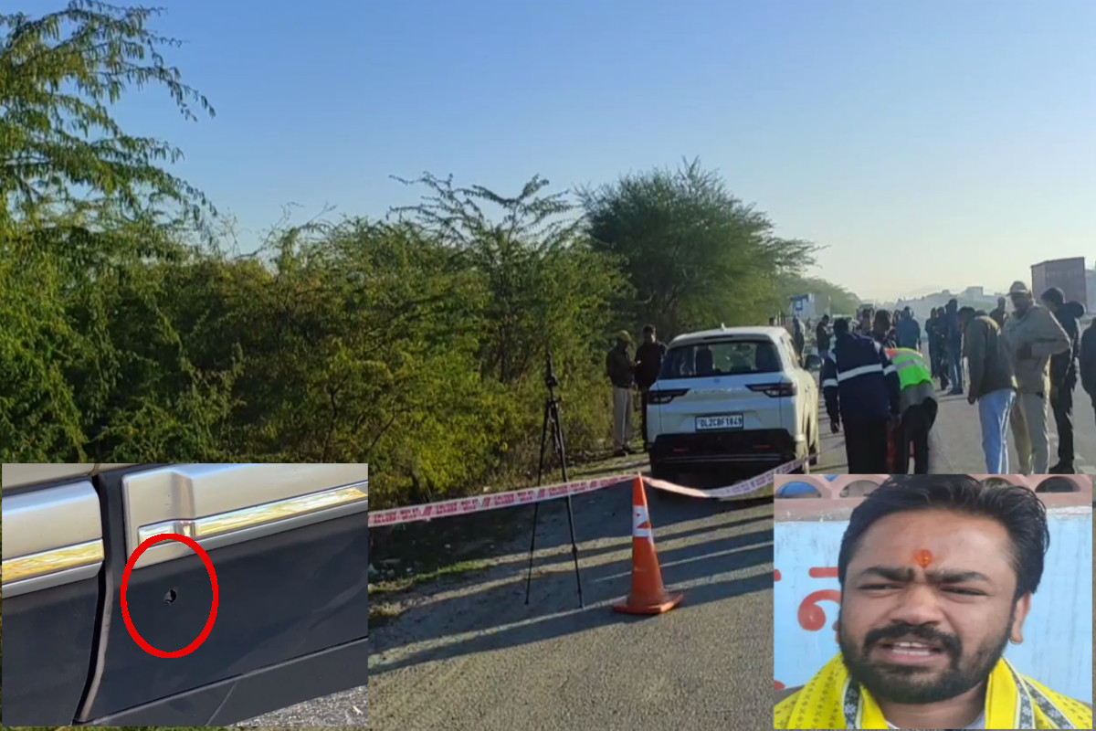 Firing on Vishnu Gupta
