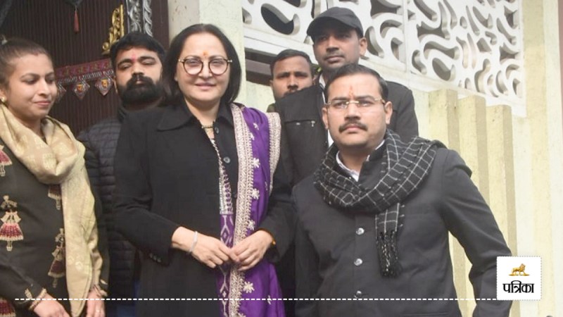 Former Rampur MP Jayaprada appeared in Moradabad court