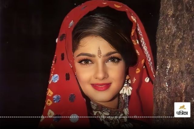 Glamorous beauty and bindi in the 90s