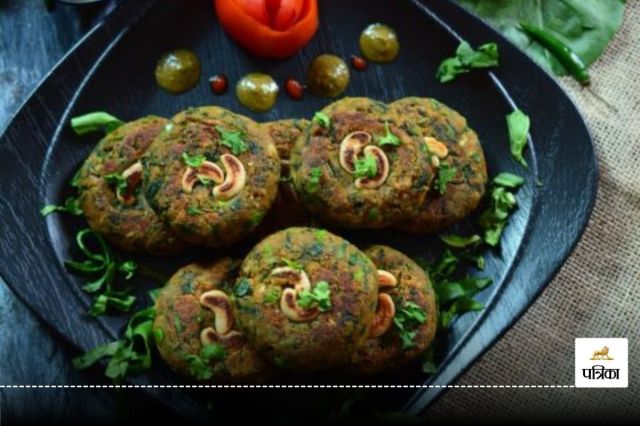 Hare Matar Kabab