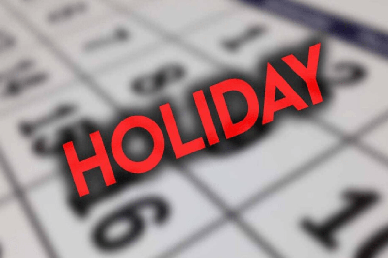 Holiday Calendar 2025