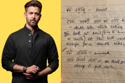 Hrithik Roshan 27 year old notes go viral