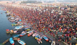 MahaKumbh snan: 20 जनवरी दोपहर तक 30 लाख श्रद्धालुओं ने लगाई संगम में डुबकी - image