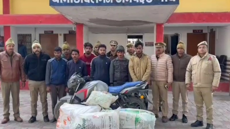 छह अंतर्राज्यीय तस्कर गिरफतार