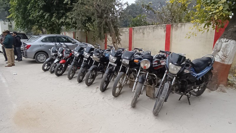 बरामद मोटरसाइकिल