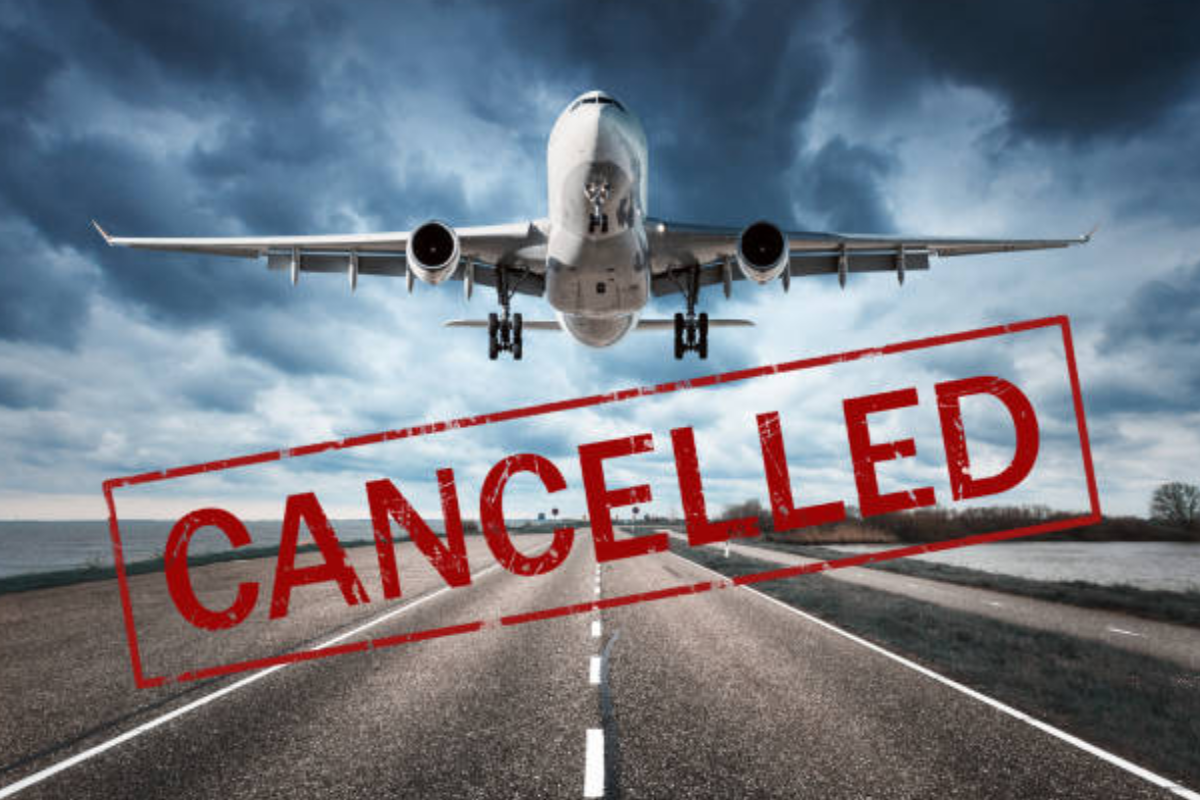 Indigo flight canceled