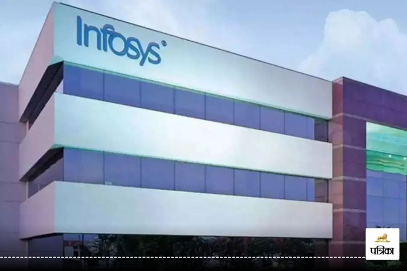 Infosys shares Fall