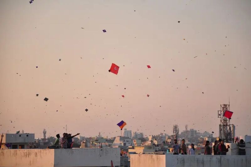 Kite-flying-in-Jaipur