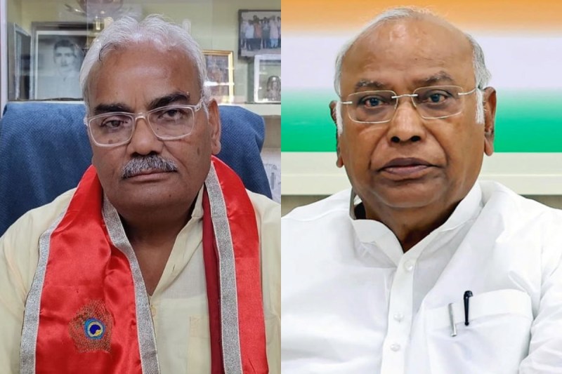 Mallikarjun Kharge and Madan Dilawar