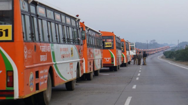 Mahakumbh Mauni Amavasya bus service