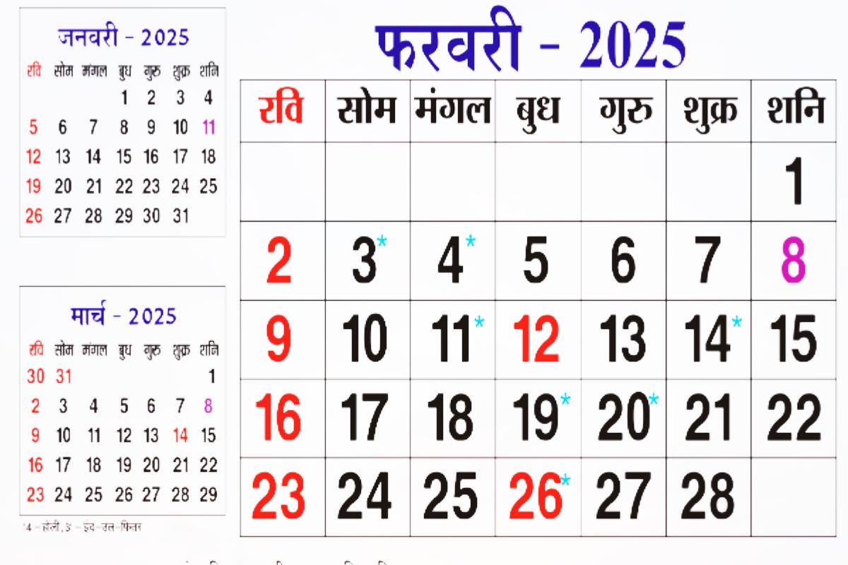 Holidays in February 2025