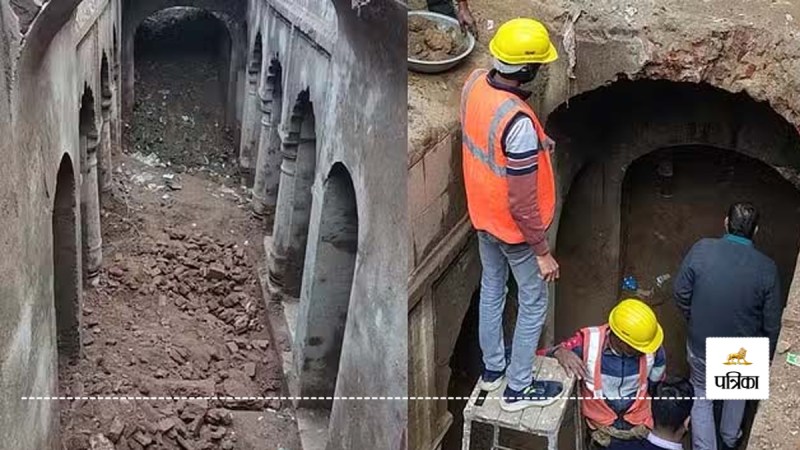 Poisonous gas suddenly started coming out during excavation of Sambhal stepwell