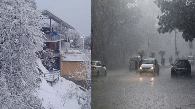 Rain and snowfall alert has been issued in Uttarakhand till January 23