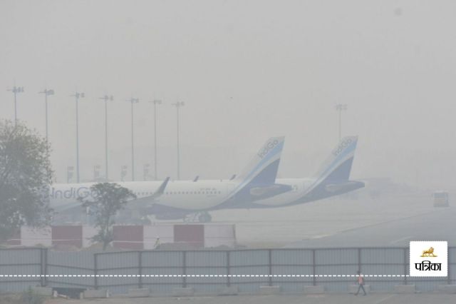 Flights Delayed Due to Fog