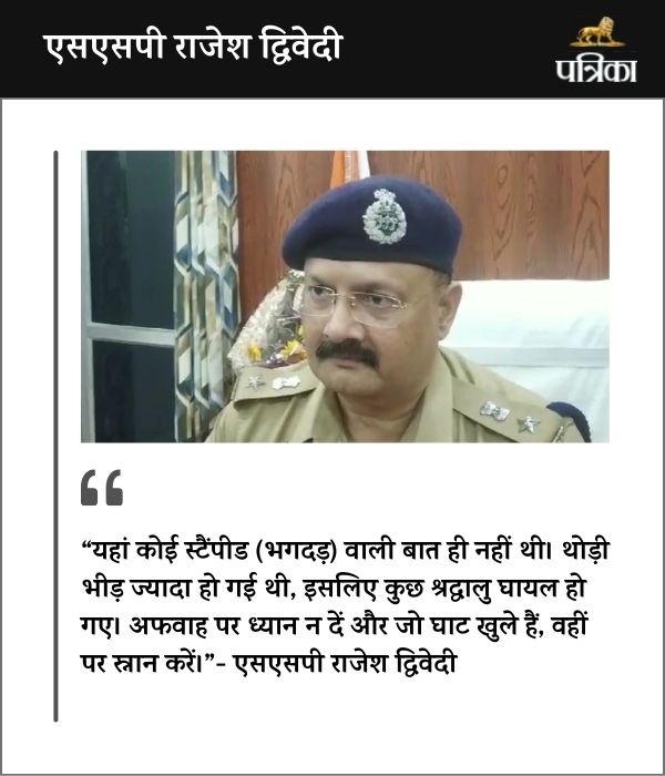 SSP Rajesh Dwivedi