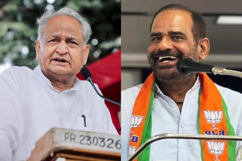 Ramesh Bidhuri and Ashok Gehlot