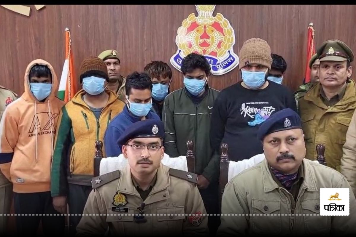 सहारनपुर पुलिस ने पकड़े 7 साइबर अपराधी