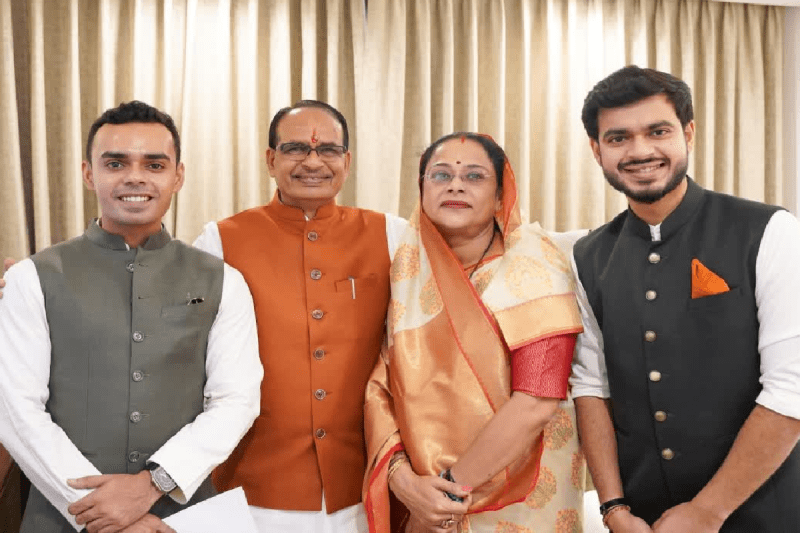 Shivraj Singh sons wedding VVIP guests