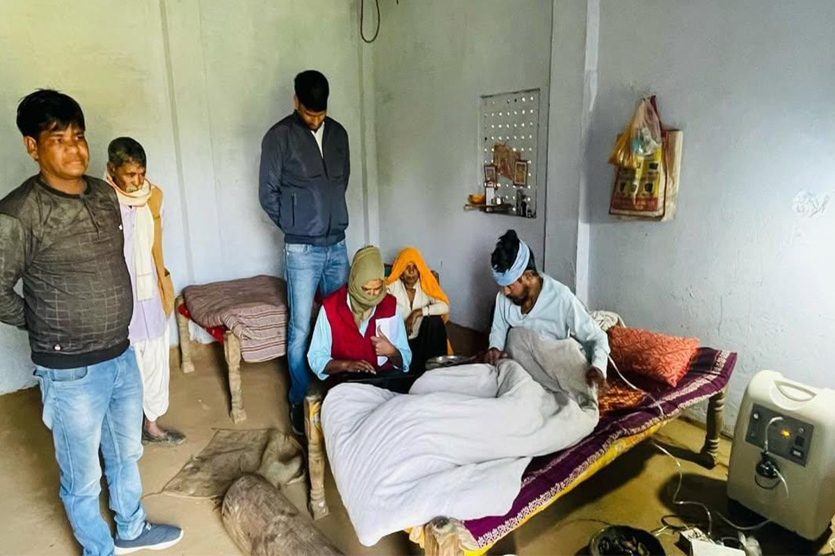 Silicosis victims in Dausa
