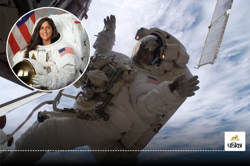 Sunita Williams Spacewalk after 12 years NASA Shared Video