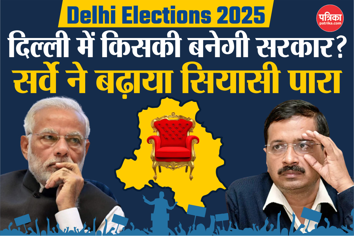 Delhi Election 2025: फलोदी सट्टा बाजार के बाद आया सी-वोटर का सर्वे, जानिए
अनुमानों में क्या है फर्क?