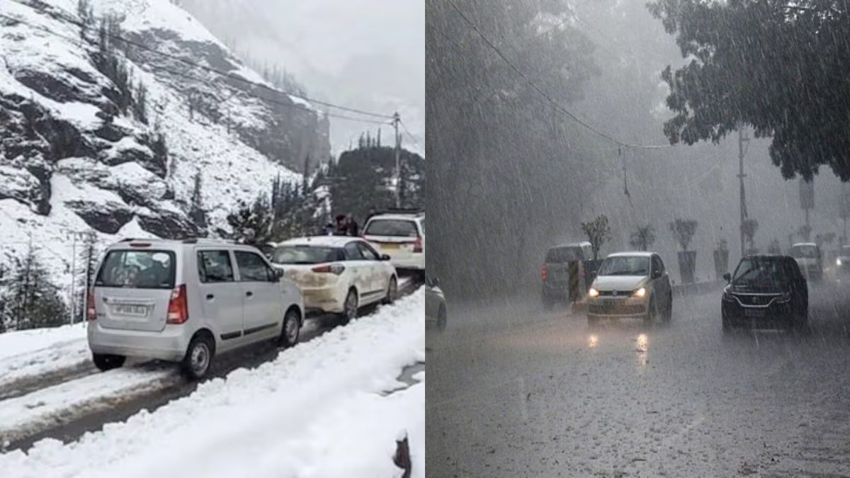 Rain Alert:आज से दो दिन तक पूरे राज्य में बारिश और पहाड़ों में हिमपात की चेतावनी