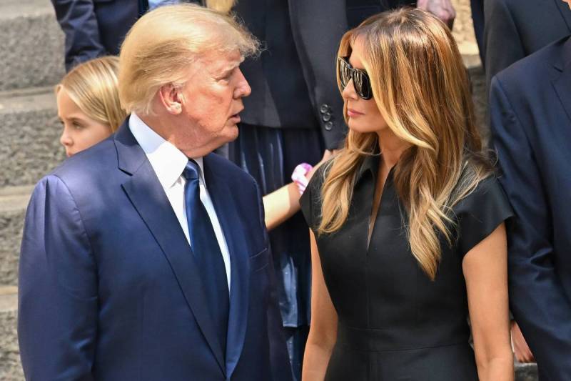 Trump and Melania