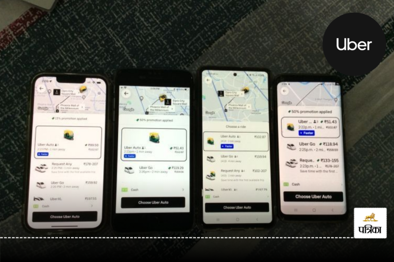 Delhi Man Exposes Uber Pricing Algorithm Fare Changes Based on Phone Type and Battery Level