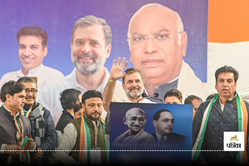 Congress gave three guarantees in Delhi