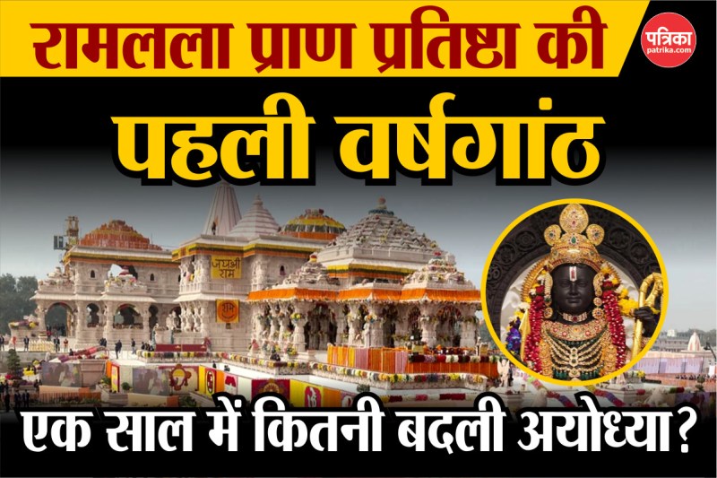 Ram Mandir Pran Pratishtha Anniversary
