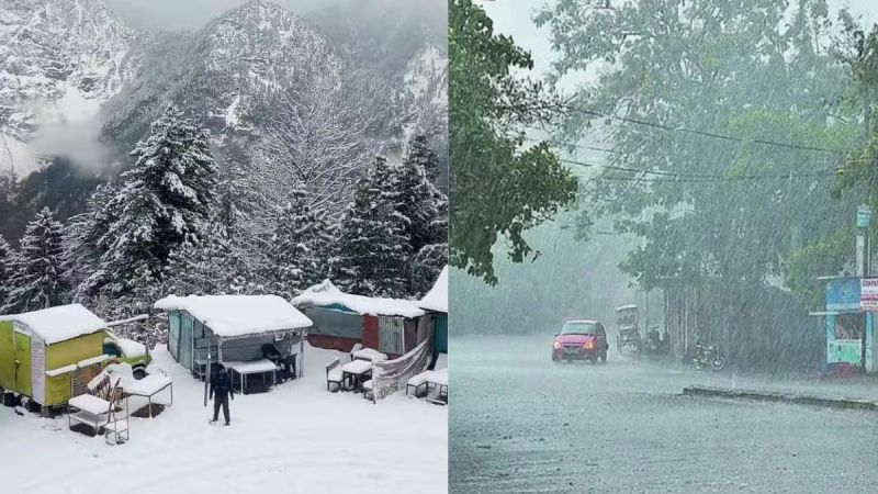 Warning of rain and snowfall has been issued in Uttarakhand on 11 and 12 January