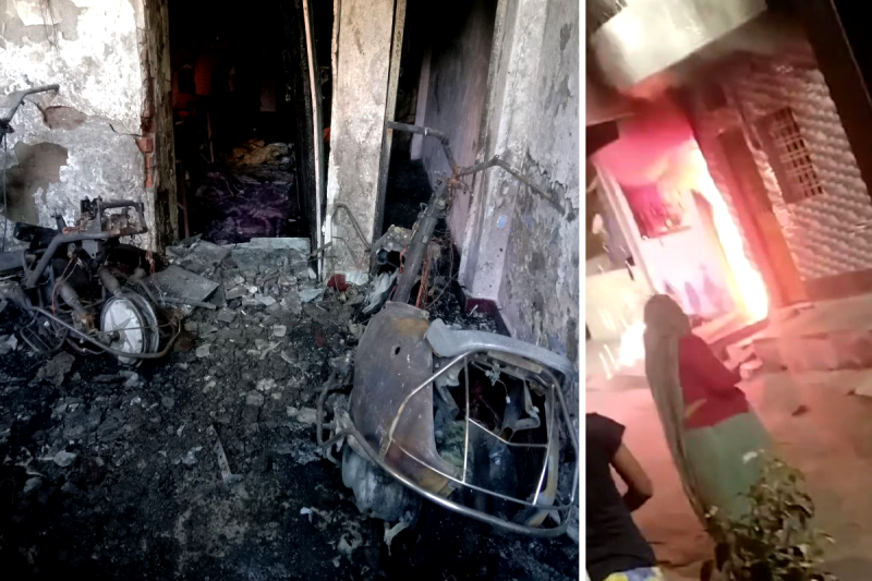 Electric Scooter Explosion