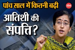 CM Atishi Net Worth: पांच साल में सीएम आतिशी की लाखों रुपये बढ़ी संपत्ति, जानें
कितनी है नेटवर्थ? - image