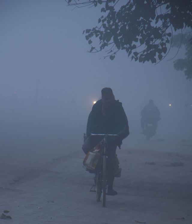 fog in bikaner