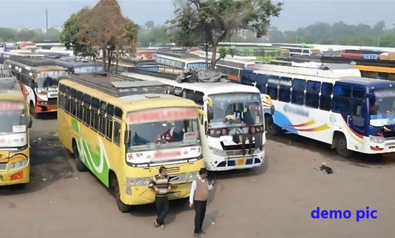 Transport halted in many districts of MP due to bus shutdown