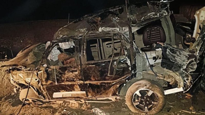 car accident in udaipur