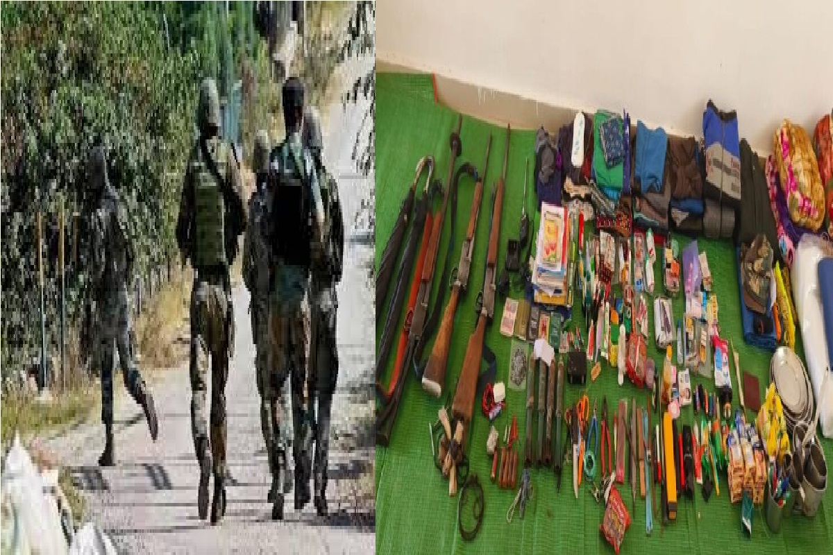 CG Naxalite Encounter: 5 लाख का इनामी नक्सली ढेर, 2 लॉन्चर और राइफल समेत 4
हथियार बरामद