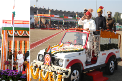 Republic Day 2025 : CM डॉ. मोहन यादव ने इंदौर में किया 76वें गणतंत्र दिवस का
ध्वजारोहण, दिया खास संदेश - image