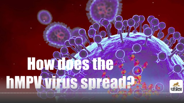 How does the hMPV virus spread?