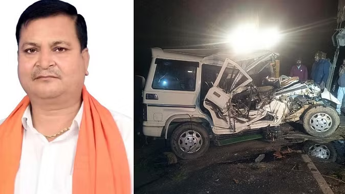 BJP leader died due to speeding Bolero